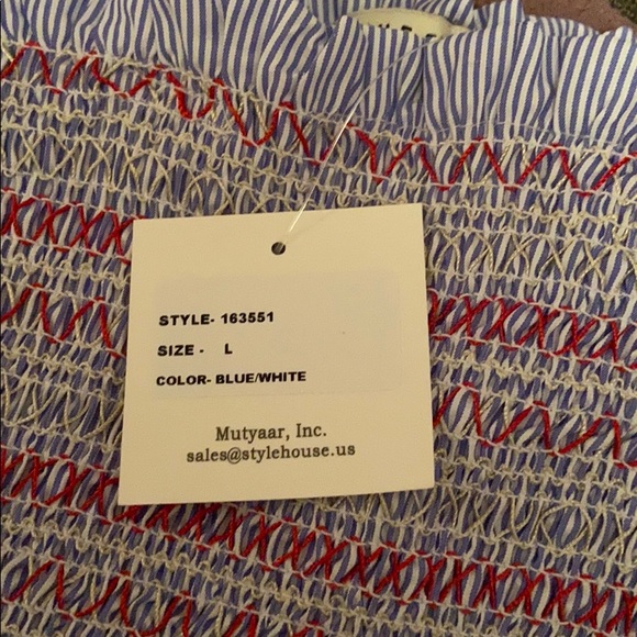 NWT abitabile style envy cropped peplum style top - Picture 2 of 6